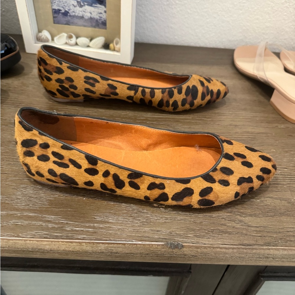 Madewell leopard flats